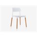 Silla de cocina fija AGATA Amarillo