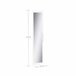 Puerta con espejo DRESSING II 218x50x1,8cm Blanco