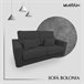 Sofa cama Italiano Bolonia Antracita