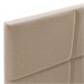 Estructura de cama tapizada Silvi 150x190 Beige