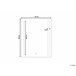 Beliani Espejo de baño MARTINET 70x4 Gris