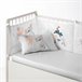 PROTECTOR DE CUNA/MAXICUNA WILD AND FREE Blanco