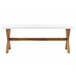 Beliani Conjunto de comedor OLBIA Blanco