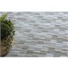 Alfombra LIBRA círculo 109 Rayas 150x150 Gris