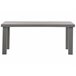 Beliani Conjunto de comedor TARANTO Gris