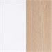 Armario Vestidor Aura Natural/ Blanco