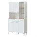 Alhacena de cocina 5 puertas Blanco