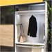 Porta Cinturones Self Extraíble Organizador Armario Gris