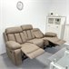 Sofá de 3 Plazas con Función Relax modelo Dublin Beige