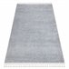 Alfombra SEVILLA PC00B rayas Franjas Bereber marroquí Shaggy 160x220 Gris