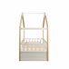 Cama nido WOOD madera maciza 90x190cm blanco natural Blanco/ Madera