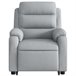 Sillón Reclinable De Masaje De Pie Gris Claro