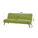 Sofá cama 2 plazas OLIVIA Verde