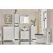 Mueble para Ropa Sucia con 1 Cesto y 1 Cajón BZR73-W SoBuy Blanco