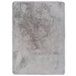 Alfombra lavable de pelo alto ALPACA - ATTICGO 140x200 Plateado