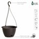 Macetero Colgante Ratolla Round W 4,85L Chocolate