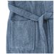 Acomoda Textil – Albornoz Unisex de Rizo Azul