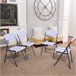 Silla plegable ultrarresistente LIFETIME UV100 Blanco