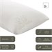 Almohada Viscoelástica Copos Funda Aloe Vera 80x40 Blanco/ Gris