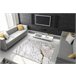 Alfombra GLOSS moderno 529A 53 Mármol Roca elegante glamour 80x150 Beige