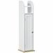 Armario de Baño MDF, Melamina de Madera kleankin, hogar - baño Blanco