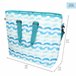 Aktive bolsa térmica 20L olas con asas y bandolera Azul