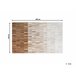 Beliani Alfombra de pelo corto YAGDA 140x200 Beige