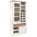 Vitrina doble 2 puertas VERONA Blanco/ Madera
