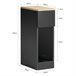 Mesita de Noche con 1 Cajón FBT111-SCH SoBuy Negro