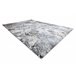 Alfombra GLOSS moderno 528A 58 Mármol Roca elegante glamour 80x150 Gris