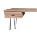 Mesa de escritorio PAMELA roble Marron