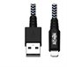 Cable USB a Lightning Negro