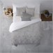 Pack 2 fundas de cojín deco MARMOL Gris