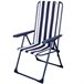 Silla plegable 5 posiciones marinera Aktive Garden Azul