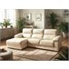Chaise longue piel WILLY Beige