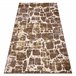 Alfombra MEFE moderna 6184 Pavimentación ladrillo Structural 120x170 Gris