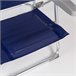 Aktive Pack 2 sillas playa multiposición plegado Slim c/mesa Azul