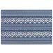 Beliani Alfombra de exterior NAGPUR 120x180 Azul Marino