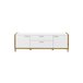 Mueble TV 2 puertas 2 cajones FREETOWN Roble