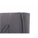 Beliani Conjunto longue Madera de acacia PALLANO Gris Oscuro
