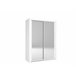 Armario KYROS 2 puertas correderas con espejo Blanco