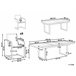 Beliani Conjunto de comedor VALCANETTO/COSOLETO Blanco/ Beige