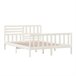 Estructura de cama 150x200 Blanco