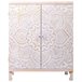 Armario de madera de 2 puertas Blanco