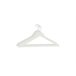 Set 3 perchas madera BLANCA 44,5cm Blanco