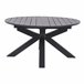 Mesa extensible jardín REMY color gris oscuro Gris Oscuro