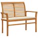 Banco De Jardín 112x55 Crema