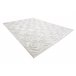 Alfombra SANTO sisal 58381 diamantes zigzag 140x190 Crema
