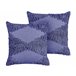 Beliani Cojín decorativo RHOEO 45x45 Azul