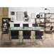 Beliani Conjunto de comedor GROSSETO Negro